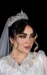 عروس آرزو محمدی خدمات میکاپ و شینیون عروس در جهانشهر کرج 6 1