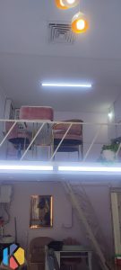 مهناز مسیبی رنگ مش لایت کراتین مو در میدان تجریش