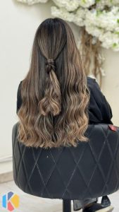 آکادمی رنگ مو الناز طهماسبی آموزش رنگ لایت آمبره بالیاژ در تهرانپارس
