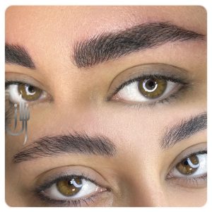 الناز جعفری میکروپیگمنتیشن ریمو ابرو بن مژه در جهانشهر عظیمیه 11
