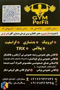 پرفیت باشگاه بدنسازی باشگاه TRX باشگاه کراسفیت در ستارخان 1 1 683x1024 result