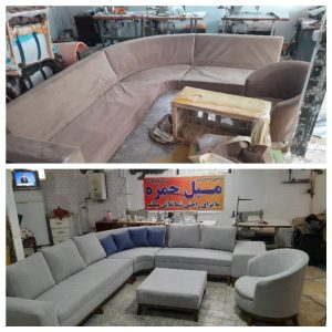 تعمیر مبل حمزه رویه کوبی رنگکاری لقی گیری ورق کاری در کرج فردیس 18