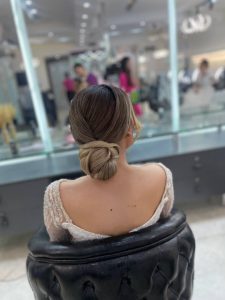 سارا کریمخانی آموزش و خدمات شینیون عروس در شهرک گلستان چیتگر 11