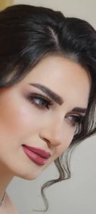 سالن زیبایی آهنگ مینیاتور میکاپ شینیون عروس رنگ و لایت در وکیل آباد مشهد 3