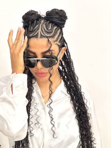 سالن زیبایی آیسان رنگ و مش شینیون پروتئین تراپی در مشیریه تهران۱۱