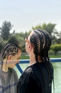 سالن زیبایی آیسان رنگ و مش شینیون پروتئین تراپی در مشیریه تهران۱۲