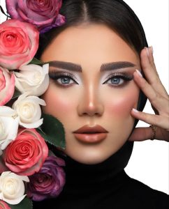 سالن زیبایی الای رنگ لایت میکاپ شینیون عروس در جنت آباد مرکزی 16