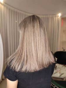 زیبایی تینا رنگ و مش و پروتئین تراپی در جهانشهر 12 2