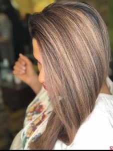 زیبایی تینا رنگ و مش و پروتئین تراپی در جهانشهر 2