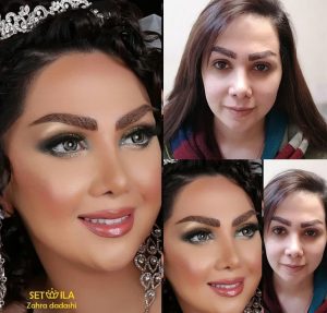 سالن زیبایی ستیلا خدمات میکاپ شینیون گریم عروس در مهرشهر کرج 11