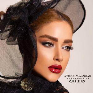 سالن زیبایی عاطفه توانگر میکاپ شینیون گریم عروس در مهر ویلا کرج 7