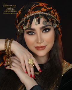 زیبایی قصر وانیا میکاپ شینیون گریم عروس در هروی شمس آباد 22 1