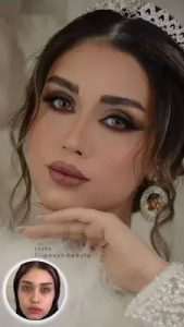 سالن زیبایی لی لی پویا میکاپ رنگ و لایت و فر دائم مو در جهانشهر کرج 13