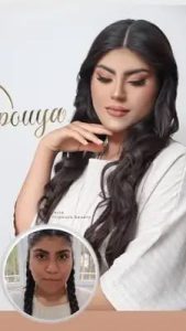 سالن زیبایی لی لی پویا میکاپ رنگ و لایت و فر دائم مو در جهانشهر کرج 19