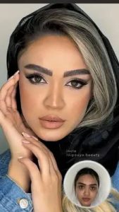 سالن زیبایی لی لی پویا میکاپ رنگ و لایت و فر دائم مو در جهانشهر کرج 3