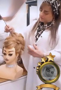 سالن زیبایی مهرانگیز میکاپ و شینیون و رنگ و مش در سالاریه قم 5