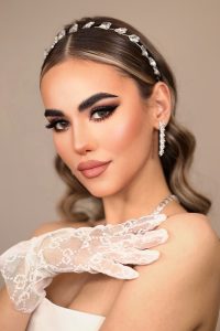 زیبایی مینل میکاپ شینیون گریم عروس در تهران هروی 20