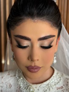 زیبایی مینل میکاپ شینیون گریم عروس در تهران هروی 6