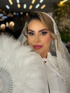 زیبایی مینل میکاپ شینیون گریم عروس در تهران هروی 7