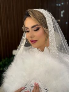 زیبایی مینل میکاپ شینیون گریم عروس در تهران هروی 8