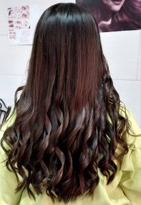 زیبایی هفت قلم شیرازی میکاپ شینیون کراتین رنگ و مش در بلوار رحمت شیراز 17