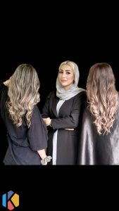 سالن زیبایی هلسا رنگ لایت شینیون در جنت آباد 15 576x1024 result