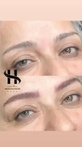 سالن شقایق رسا میکروبلیدینگ ابرو سوپر نچرال و نچرال بروز در کرج گوهردشت 12