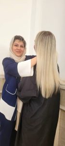 سالن مینا اسدی رنگ لایت احیا مو در سعادت آباد میدان کتاب 5