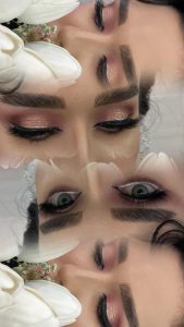 سالن ‏زیبایی ‏عروس ‏گلها ‏میکاپ ‏شینیون ‏گریم ‏عروس ‏در ‏گلشهر ‏مشهد