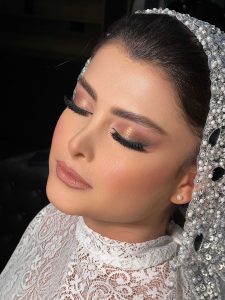 سما ‏محمدی ‏‏میکاپ ‏عروس ‏میکاپ ‏همراه ‏کاشت ‏مژه ‏موقت 10