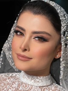 سما ‏محمدی ‏‏میکاپ ‏عروس ‏میکاپ ‏همراه ‏کاشت ‏مژه ‏موقت 11