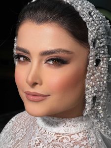 سما ‏محمدی ‏‏میکاپ ‏عروس ‏میکاپ ‏همراه ‏کاشت ‏مژه ‏موقت 9