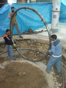 تاسیساتی پایتخت ساخت و طراحی استخر و آبنما در فلکه اول تهرانپارس 4