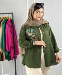 ‏خانمی ‏خرید ‏ست ‏کت ‏و دامن ‏و تیشرت ‏زنانه ‏و مانتو ‏دخترانه ‏در ‏قزوین ‏بشاریات 7