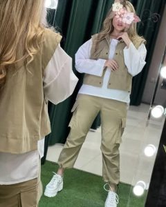 ‏خانمی ‏خرید ‏ست ‏کت ‏و دامن ‏و تیشرت ‏زنانه ‏و مانتو ‏دخترانه ‏در ‏قزوین ‏بشاریات 9