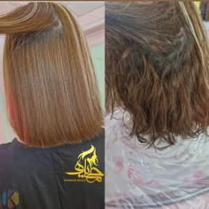 مرکز زیبایی حمیده خدمات کراتین و صافی و احیای مو در نارمک تهران 4