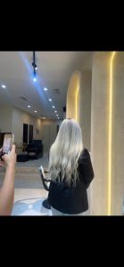 پریسا عسگری رنگ لایت پروتئین احیای مو در سعادت آباد چهار راه سرو 8