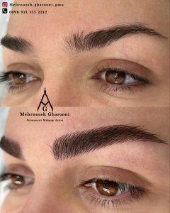 تخصصی قارونی آرایش دائم شیدینگ لب و فیبروز ابرو و میکروبلیدینگ ابرو در مشهد بلوار هاشمیه 14