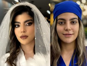 سالن ‏زیبایی ‏هستی ‏کیا ‏میکاپ ‏شینیون ‏گریم ‏عروس ‏در ‏تهران ‏هروی 16