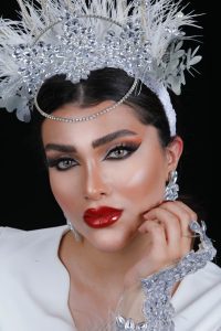 عروس سرا حلی رز بروزترین میکاپ کارعروس شینیون کار عروس بازدید عروس در کرج مهرویلا 7