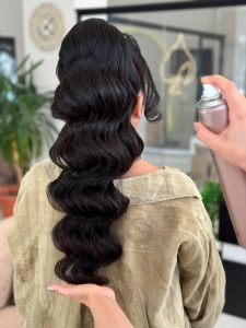 یگانه آموزش و خدمات شینیون شینیون اروپایی شینیون سالنی شینیون عروس در کرج گوهردشت 6